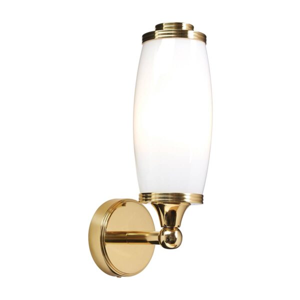 Kinkiet ELIOT BATH-ELIOT1-PB oprawa w kolorze polerowanego mosiądzu - Elstead Lighting