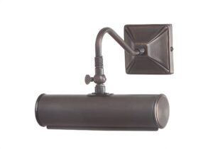 Galeryjka PL1/10 AB ciemnobrązowa oprawa nad obraz w klasycznym stylu - Elstead Lighting