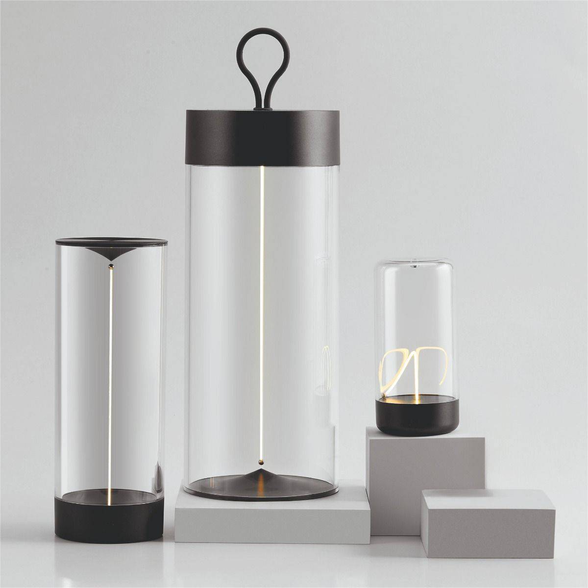 Lampa stołowa ESTERNO 1003 oprawa w kolorze szarym - Zuma Line - obrazek 3