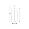 Lampa stołowa ESTERNO 1003 oprawa w kolorze szarym - Zuma Line - obrazek 5