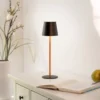 Zewnętrzna lampa stołowa EURIA 19250-68 oprawa w kolorze czerni i złota - Paul Neuhause - obrazek 3