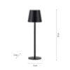 Zewnętrzna lampa stołowa EURIA 19250-18 oprawa w kolorze czarnym - Paul Neuhause - obrazek 10