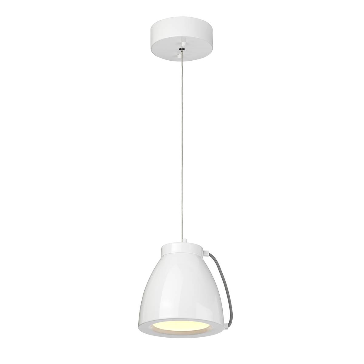Lampa wisząca Europa Small nowoczesna nowoczesna oprawa w kolorze białym - Elstead Lighting