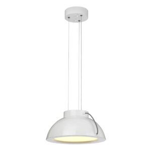 Lampa wisząca Europa Medium nowoczesna nowoczesna oprawa w kolorze białym - Elstead Lighting