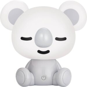 Dziecięca lampa stołowa KOALA KDR-611-GR oprawa w kolorze szarym - Zuma Line