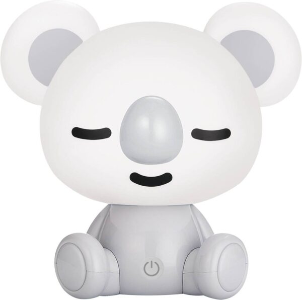 Dziecięca lampa stołowa KOALA KDR-611-GR oprawa w kolorze szarym - Zuma Line