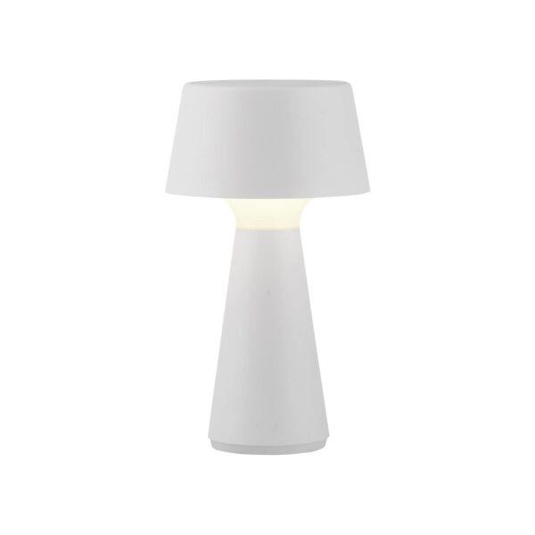 Zewnętrzna lampa stołowa ABERA 19260-16 oprawa w kolorze białym - Paul Neuhause