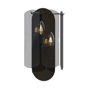 Kinkiet NIRA MB3523-2-EBCN oprawa w kolorze czarnym - Zuma Line