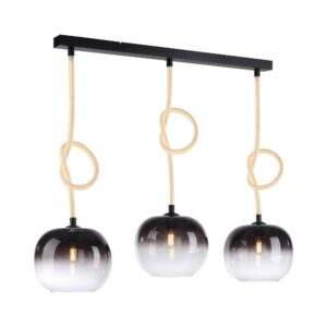 Lampa wisząca LUMA 2411-18 oprawa w kolorze czarnym - Paul Neuhause