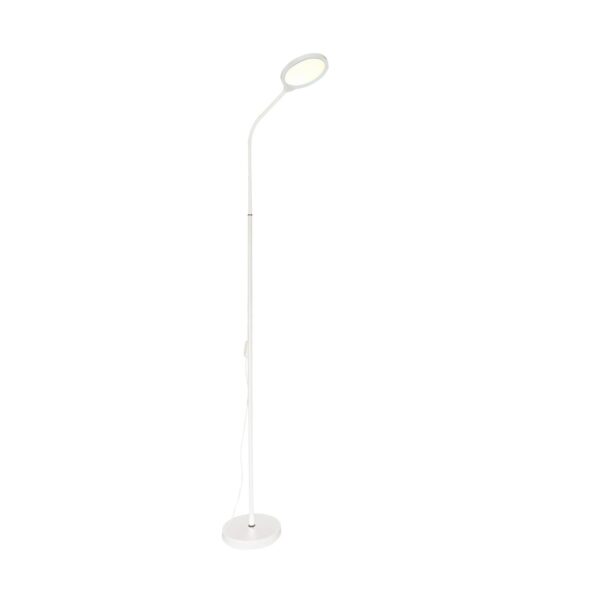 Lampa podłogowa SM-609-WH oprawa w kolorze białym - Zuma Line