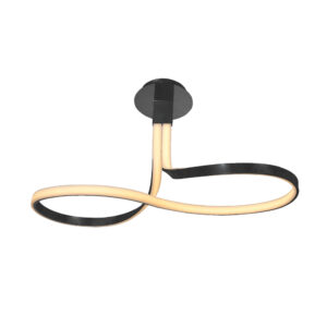 Lampa sufitowa VISO MX9932-1-3BD oprawa w kolorze czarnym - Zuma Line