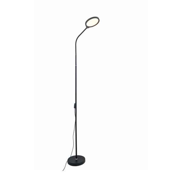 Lampa podłogowa SM-609-BL oprawa w kolorze czarnym - Zuma Line