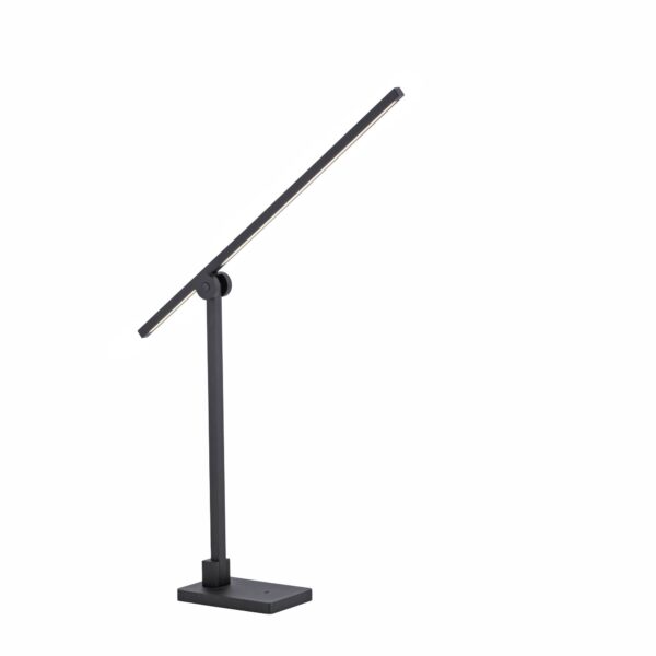 Lampa biurkowa PURE-GRAFO 4407-18 oprawa w kolorze czarnym - Paul Neuhause