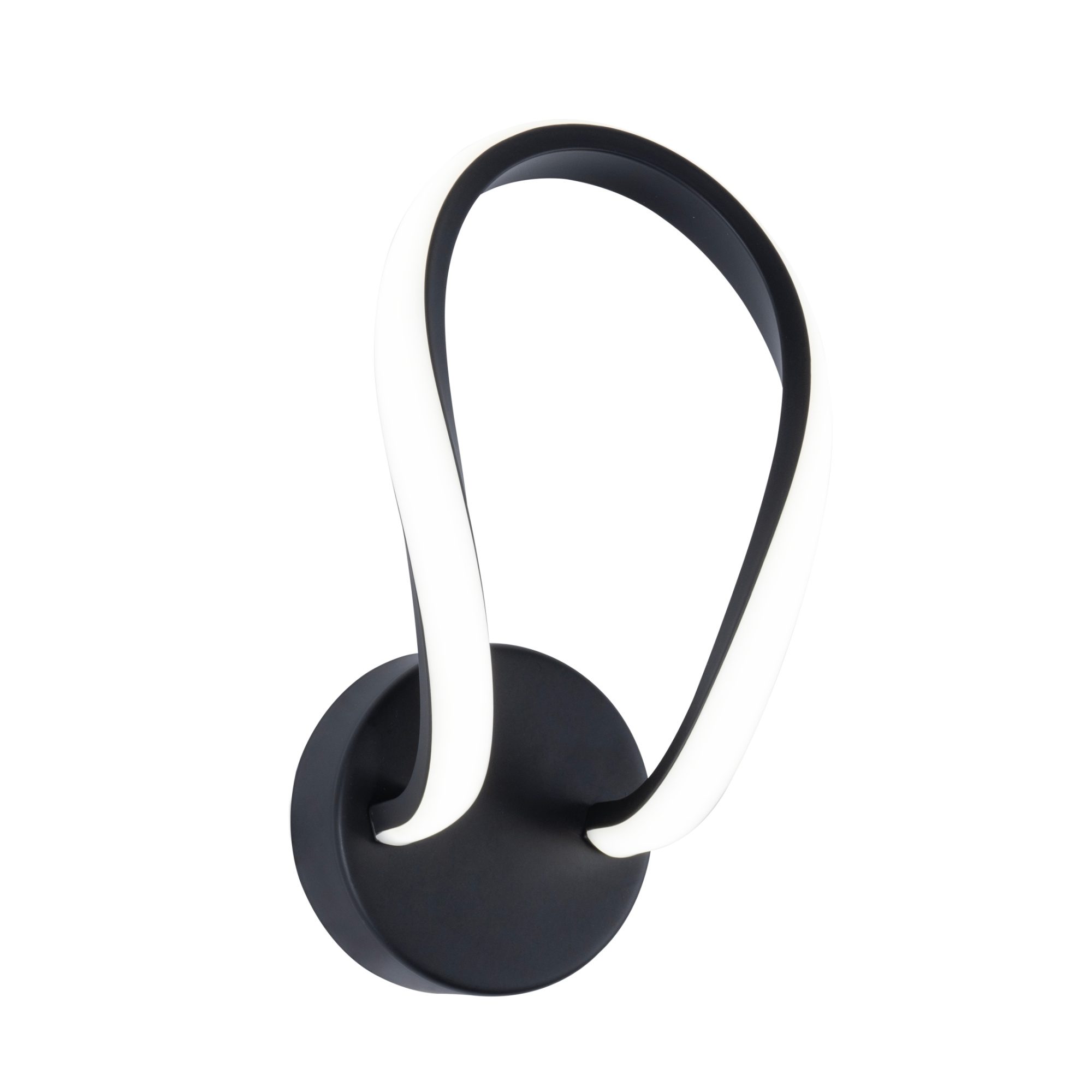 Kinkiet ERDA 19600W-BK oprawa w kolorze czarnym - Zuma Line