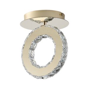 Lampa sufitowa GIRONA MX3713-1-3GT oprawa w kolorze złotym - Zuma Line