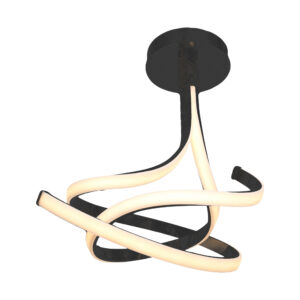 Lampa sufitowa VISO MX9932-2-3BD oprawa w kolorze czarnym - Zuma Line