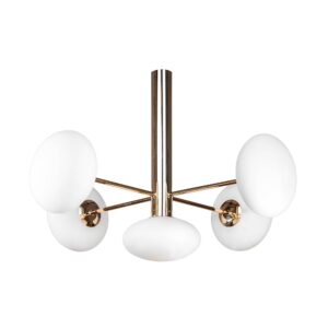 Lampa sufitowa OMI 1199 oprawa w kolorze złotym - Zuma Line