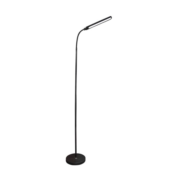 Lampa podłogowa SM-605-BL oprawa w kolorze czarnym - Zuma Line