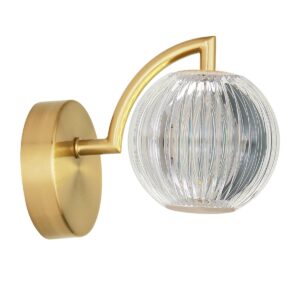 Kinkiet Brillant LP-3303/1W GD oprawa w kolorze złotym - Light Prestige
