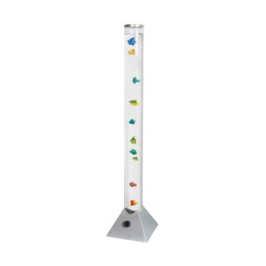 Lampa podłogowa AQUA 89244 oprawa w kolorze srebrnym - Zuma Line
