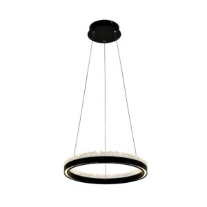 Lampa wisząca REGI PD2304400R-MB oprawa w kolorze czarnym - Zuma Line