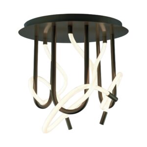 Lampa sufitowa BALBO 2023573-BK oprawa w kolorze czarnym - Zuma Line