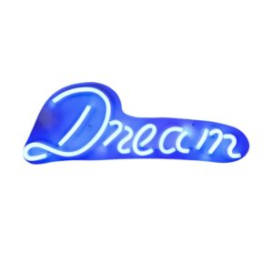 Lampa dekoracyjna neon DREAM FM-WN37 oprawa w kolorze niebieskim - Zuma Line