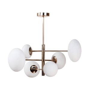 Lampa wisząca OMI 1197 oprawa w kolorze złotym - Zuma Line