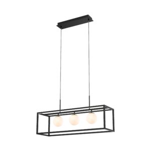 Lampa wisząca PIRO MD3115-3-3BT oprawa w kolorze czarnym - Zuma Line