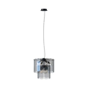Lampa wisząca NIRA MD3523-8M-EBCN oprawa w kolorze czarnym - Zuma Line