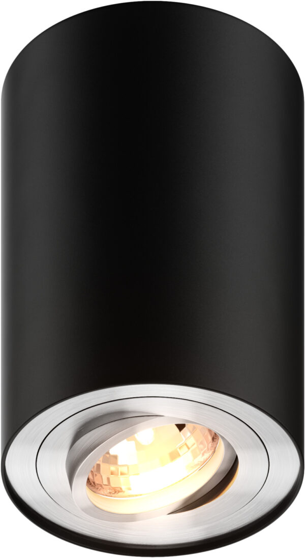 Lampa natynkowa RONDOO 89201-N oprawa w kolorze czarnym - Zuma Line