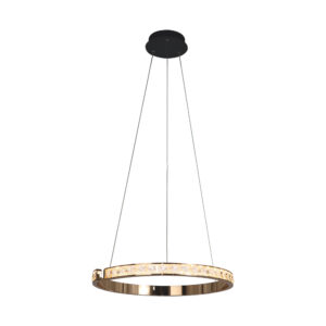 Lampa wisząca MURIEL MD4996-1-3GBD oprawa w kolorze złotym - Zuma Line