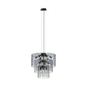 Lampa wisząca NIRA MD3523-14L-EBCN oprawa w kolorze czarnym - Zuma Line