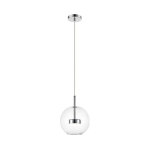 Lampa wisząca ENCELADUS P0428-01J-F4AC oprawa w kolorze chromu - Zuma Line