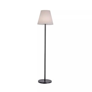 Zewnętrzna lampa stojąca HOLLY 19826-18 oprawa w kolorze czarnym z białym kloszem - Paul Neuhause
