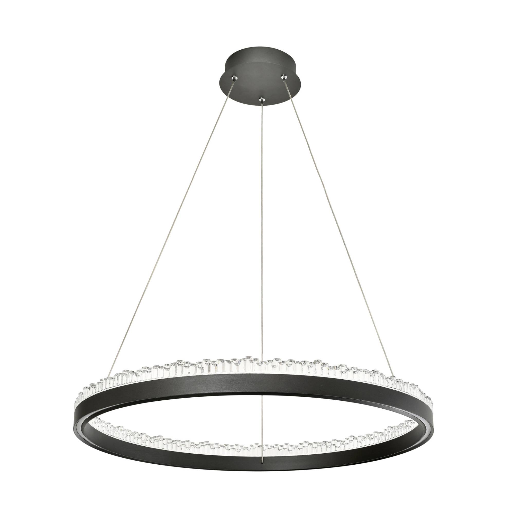 Lampa wisząca REGI PD2304600R-MB oprawa w kolorze czarnym - Zuma Line