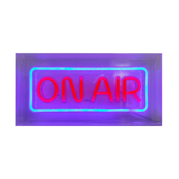 Lampa dekoracyjna neon ON AIR FM-NLB39 wielokolorowa oprawa - Zuma Line