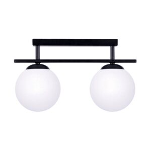 1211 GLOBE LAMPA SUFITOWA CZARNY - Zuma Line
