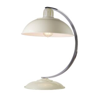 Lampa biurkowa FRANKLIN FRANKLIN-CREAM oprawa w kolorze kremowym i chromu - Elstead Lighting