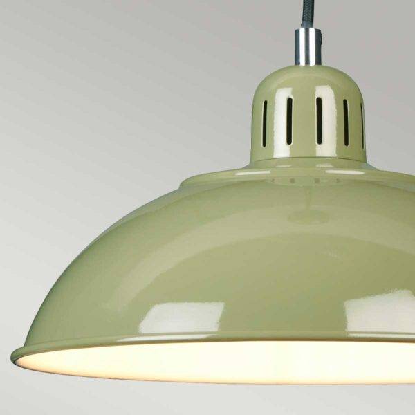 Lampa wisząca FRANKLIN FRANKLIN-P-GRN oprawa w kolorze zielonym - Elstead Lighting - obrazek 4