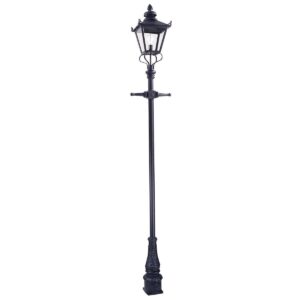 Latarnia zewnętrzna Grampian GP1-BLACK dekoracyjna oprawa stojąca w klasycznym stylu - Elstead Lighting
