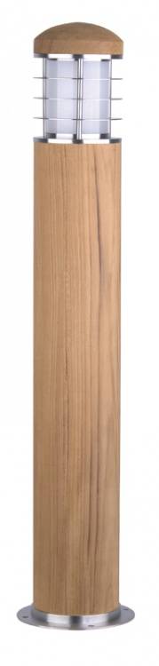 Lampa stojąca zewnętrzna Poole GZ-POOLE-B drewniana oprawa w nowoczesnym stylu - Elstead Lighting