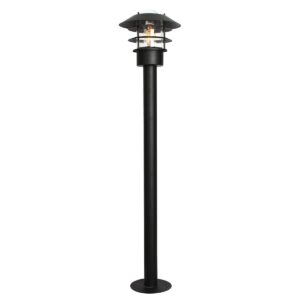 Lampa stojąca zewnętrzna Helsingor BOL BK czarna oprawa w nowoczesnym stylu - Elstead Lighting