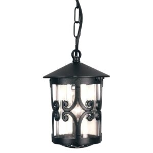 Lampa wisząca zewnętrzna Hereford BL13B-BLACK klasyczna oprawa w kolorze czarnym - Elstead Lighting