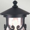 Zewnętrzna lampa stojąca HEREFORD BL12-BLACK oprawa w kolorze czarnym - Elstead Lighting - obrazek 3