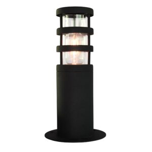 Zewnętrzna lampa stojąca HORNBAEK HORNBAEK-PED oprawa w kolorze czarnym - Elstead Lighting