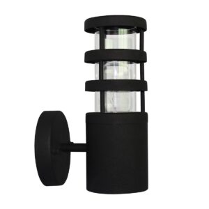 Kinkiet zewnętrzny Hornbaek HORNBAEK-W1 czarna oprawa w nowoczesnym stylu - Elstead Lighting