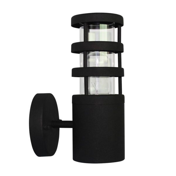 Kinkiet zewnętrzny Hornbaek HORNBAEK-W1 czarna oprawa w nowoczesnym stylu - Elstead Lighting