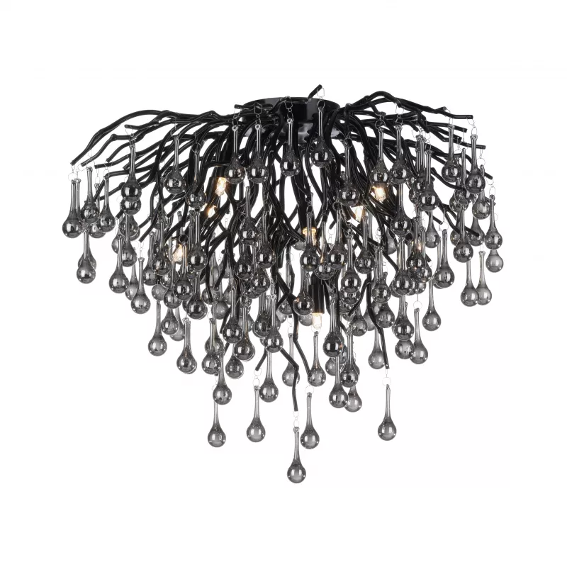 Lampa sufitowa ICICLE 8091-18 oprawa w kolorze czarnego chromu - Paul Neuhause - obrazek 2