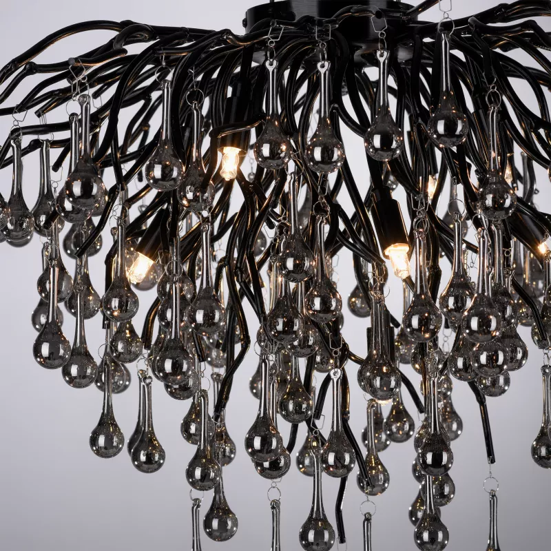 Lampa sufitowa ICICLE 8091-18 oprawa w kolorze czarnego chromu - Paul Neuhause - obrazek 7